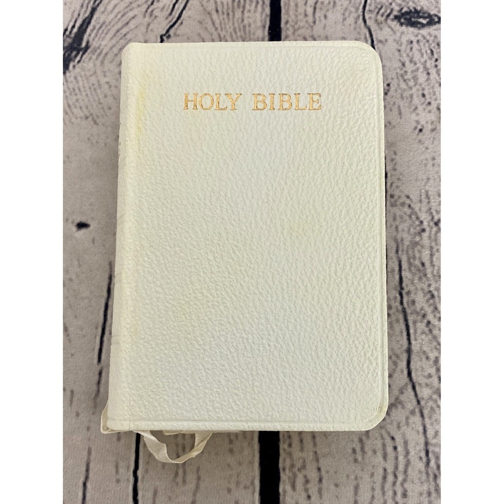 Oxford‎ Bride's Bible KJV White Moroccoette Binding Ruby Type